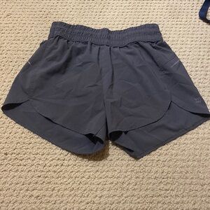 grey athletic shorts